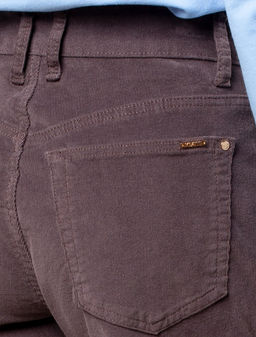 VILATTE / Джинсы-трубы из эластичного вельвета  фото 3