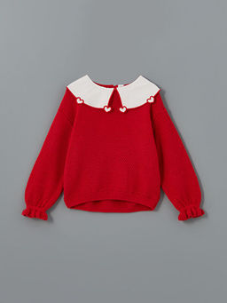 Bebe Yaka K?z ?ocuk Kazak