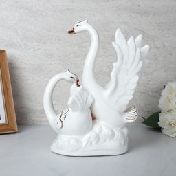 Статуэтка Лебеди 20х11х25 см / W3142 /уп 16/ - ГалеонТрейд фото 3