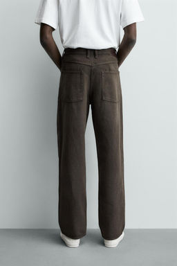 JEANS STRAIGHT FIT / Marr?n - Zara фото 3