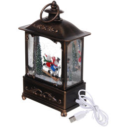 Сувенир с подсветкой "Веселье" 14,3*8*22 см (работает от 3*АА и USB+музыка, подсветка)