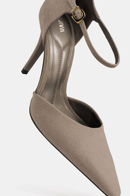 HIGH-HEEL ANKLE STRAP SHOES - Zara фото 7