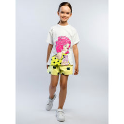 Комплект футболка кулирка, шорты футер 2х нитка петля 7010900102 - Youlala фото 9