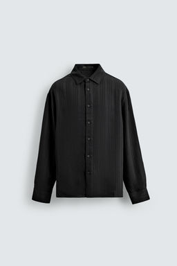 STRIPED JACQUARD SHIRT - Zara фото 7