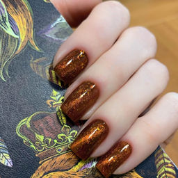 Магнитный лак для ногтей Янтарная Комната, 11 мл - Masura фото 10