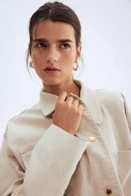 Chaqueta con cuello de pana - H&m фото 6