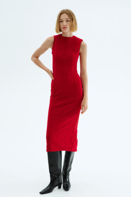 Vestido ajustado interlock - H&m фото 2