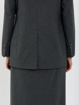 Жакет в полоску