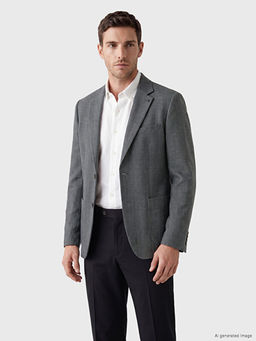 Regular Fit Erkek Blazer Ceket