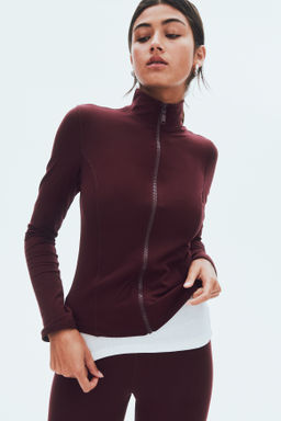 Top de punto con cremallera - H&m фото 4
