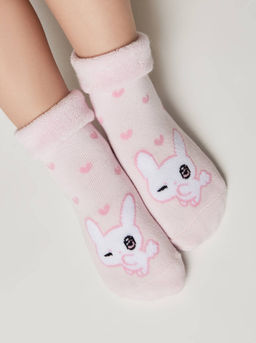 Цена за 2 пары. Носки Теплые CONTE-KIDS SOF-TIKI Махровые носки с отворотом и антискользящей стопой