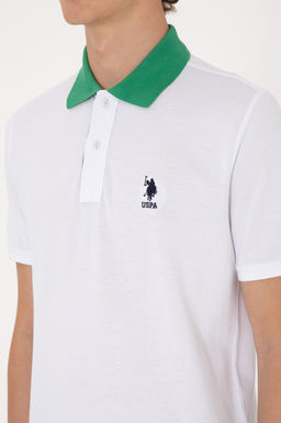 Erkek Regular Fit Polo Yaka Beyaz Ti__rt Sepette S_rpriz _ndirim - U.s. polo assn фото 7