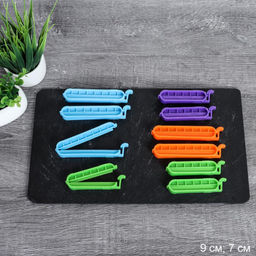 Набор зажимов для пакетов / 122-58 /уп 114/ - Галеонтрейд фото 3