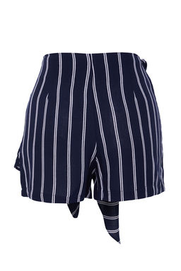 TRENDYOLMILLA Yesil Onu Buzgu Baglamal? Mini Sal Desen Dokuma Sort TWOSS25SR00028  фото 8