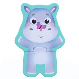 Пазлы 2 в 1 Весёлые зверята - Puzzle time фото 3