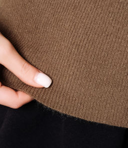 Водолазка #КТ801 (16), коричневый