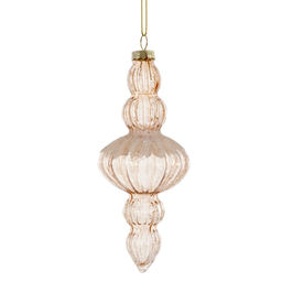 Украшение новогоднее "Сосулька", L6 W6 H16 см