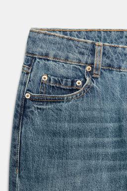 JEANS ZW COLLECTION CIGARRETE TIRO MEDIO / Azul medio - Zara фото 7