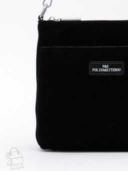 Сумка женская кожаная 2378YF black Polina&Eiterou