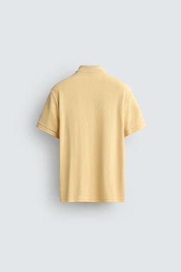 POLO REGULAR FIT JACQUARD RAYAS / Marino - Zara фото 8