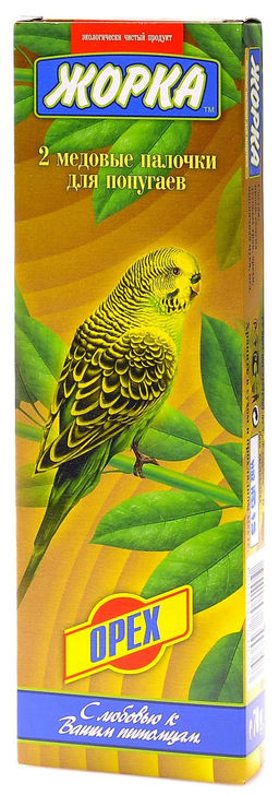 2шт. Палочки для попугаев с Орехами
