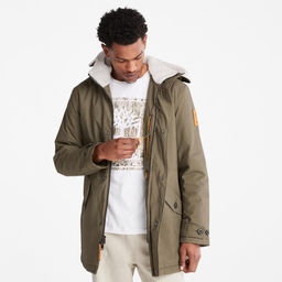 Куртка Timberland Parka MT Kelsey зеленая  фото 7