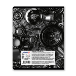 Светоч 96ТЕТк-004 Тетрадь ученическая общая, глянцевая ламинация, A5 96 л. на скобе 60 г/кв.м , белизна 100 % 5 шт. клетка 000775 Механизмы  фото 9