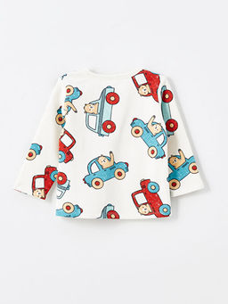 Bisiklet Yaka Uzun Kollu Erkek Bebek Pijama ?st - Waikiki фото 2