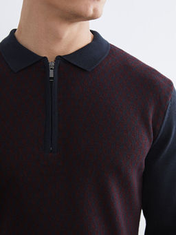 Polo Yaka Erkek Triko Kazak