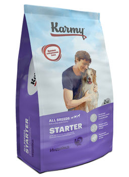 Корм для щенков всех пород и беременных и кормящик собак, с индейкой УТ-00006933