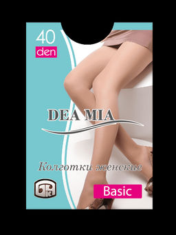 Колготки классические DEA MIA BASIC 40 черный
