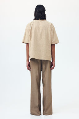 Camisa resort con textura Relaxed Fit - H&m фото 4