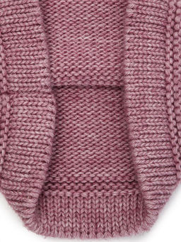 Капор жен. шерсть+акр LB-A53017 dirty pink - Labbra фото 4