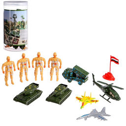 Набор солдатиков Дивизия, 12 предметов