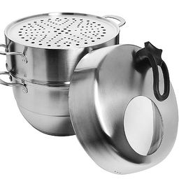 31067 Мантоварка 3х-ярус.28см,7,7л. MB (х4) - Mayer&boch фото 2