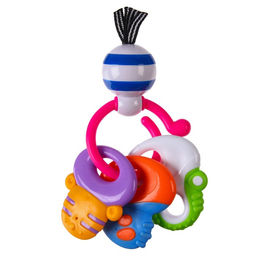 Погремушка Крошка Я «Ключики», на кольце, от 3 мес.