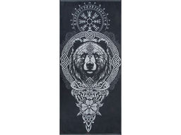 Полотенце махровое 6с102.411ж1 Тотем МЕДВЕДЬ(антрацит) 67х150см