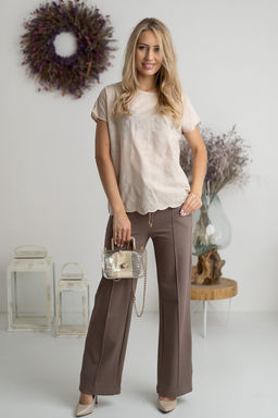 Брюки Nika.PL Hajdan-30 бежевый  фото 2