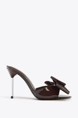 BOW HEELED SANDALS - Zara фото 10