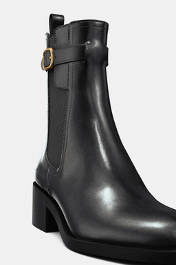 BUCKLE DETAIL ANKLE BOOTS - Zara фото 6