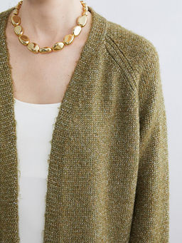 ?al Yaka Oversize Kad?n Triko H?rka