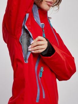 Горнолыжный комбинезон женский зимний красного цвета 2323Kr - Chunmai фото 17