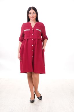 Платье Бэйли бордо