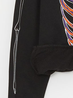 Rahat Kal?p Bask?l? Erkek ?ocuk Hoodie - Waikiki фото 2