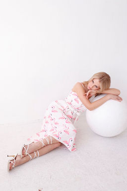 Платье-комбинация в бельевом стиле - Martichelli фото 37