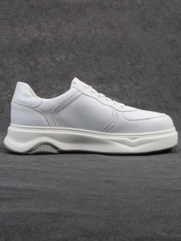 03-3062-2 WHITE Кроссовки женские (натуральная кожа)