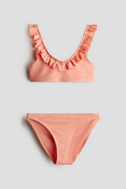 Bikini con ribete de volante