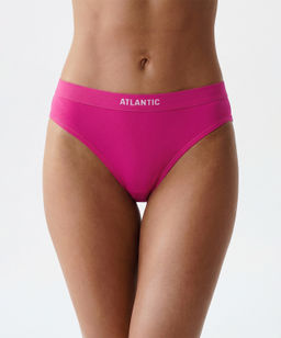 ATLANTIC 3CLP-012 Трусы спорт Sport - набор 3 шт. фуксия + светлый капучино + светло-розовый  фото 2