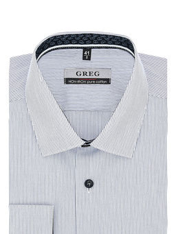 Сорочка мужская длинный рукав GREG 121/211/2213/1p  фото 2