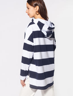 VILATTE / Летнее худи из премиальной кулирной глади  фото 4